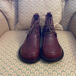 Dwarves women’s ankle boots European size 39 coffee brown leather